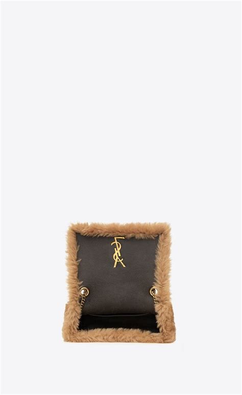 ysl shearling|KATE SMALL in shearling .